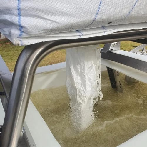 Apply less nitrogen, more often.